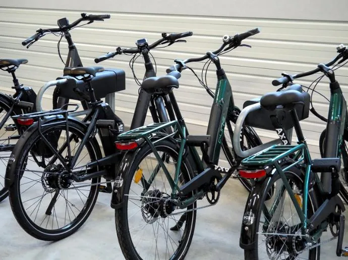 Station de vélos en libre-service