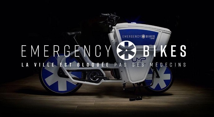 Vélo électrique au service des médecins urgentistes