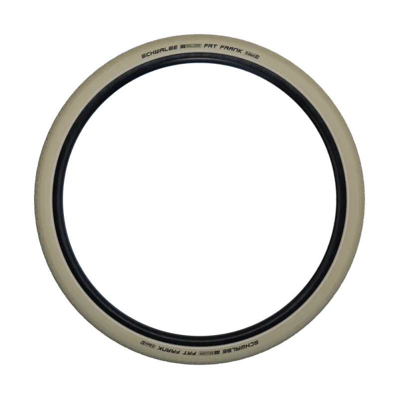 Pneu vélo Schwalbe Fat Frank crème 28x2.00" 50-622 — vélo électrique