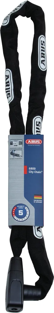 Abus CityChain 6800/110 black — vélo électrique