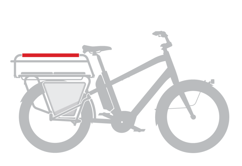 BENNO Boudin de rail (pour High ou Half Rail - Boost/46er) - noir — vélo électrique