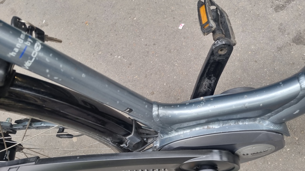 Impacts chaîne sur le cadre