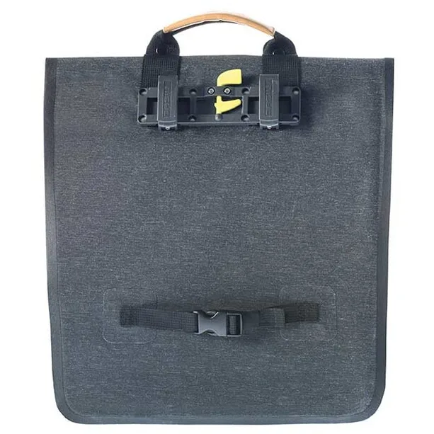 Basil - sac arrière Urban Dry Shopper - gris foncé — vélo électrique