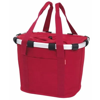 Klickfix Bikebasket rouge — vélo électrique