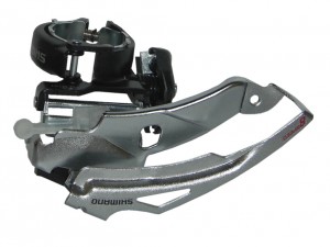 [ECOX006481] Shimano Dérailleur AV FD-M191M6 Collier haut / Double tirage 63-66°