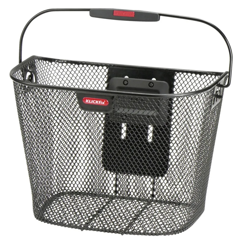 Klickfix Panier à maille fine métallique - 16l — vélo électrique
