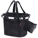 Klickfix Panier Avant "Bikebasket" noir, 15l