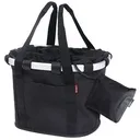 Klickfix Panier Avant "Bikebasket" noir, 15l — vélo électrique