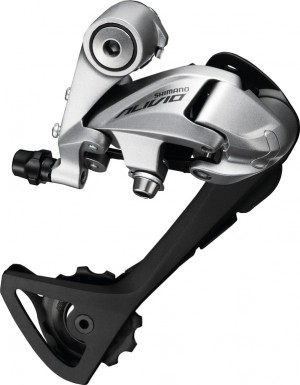[ECOX010507] Shimano Arrière Alivio RD-T4000 SGSS sans adaptateur 9 vitesses argent