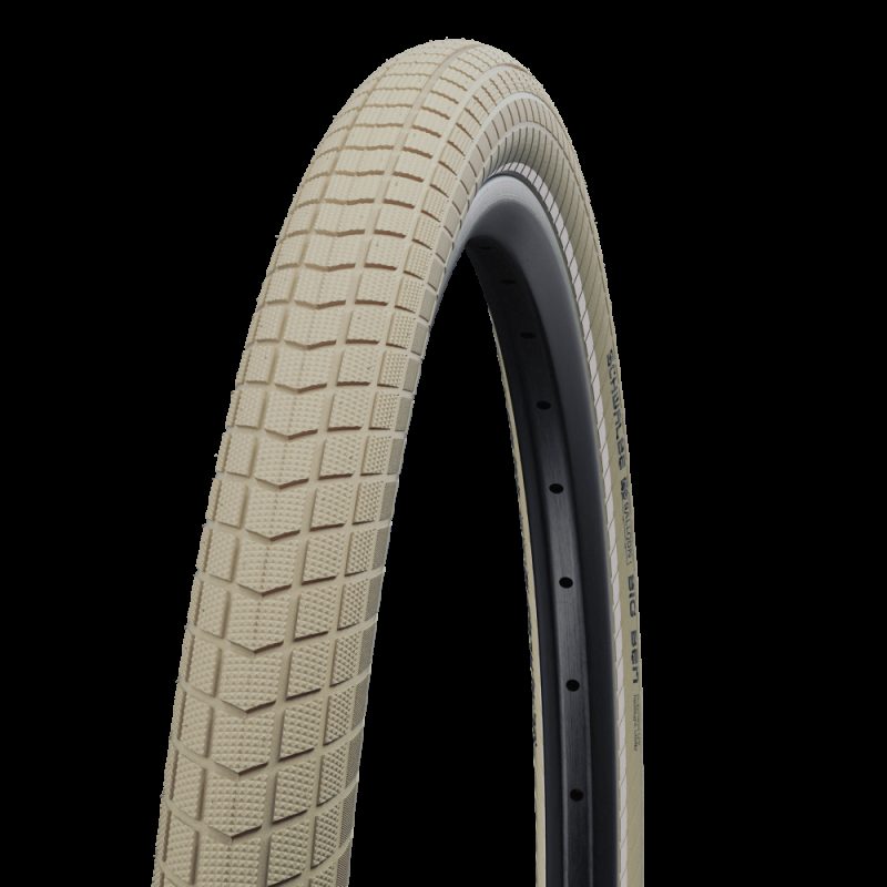 Schwalbe Pneu Big Ben HS439 K-Guard SBC Creme-Reflex 50-622 — vélo électrique