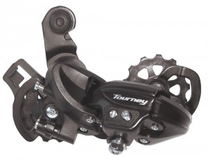 [ECOX025608] SHIMANO dérailleur ARR Tourney RDTY 500 6/7- vit, sans adapat, chape longue