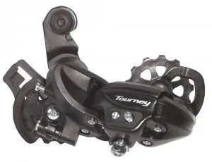 SHIMANO dérailleur ARR Tourney RDTY 500 6/7- vit, sans adapat, chape longue — vélo électrique