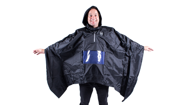 [ECOX027566] Poncho Urban Arrow