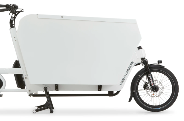[ECOX027842] Urban Arrow Aluminium Box XL (Yale Lock) Blanc/Noir