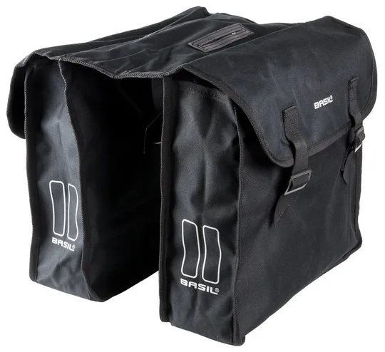 BASIL Sacoche double MARA, 26L, noir — vélo électrique