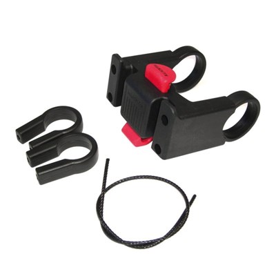 [ECOX055039] KlickFix Adaptateur cintre universel avec colliers ø22-26/31.8mm