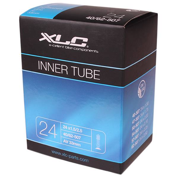 [ECOX108990] XLC CHAMBRE À AIR 24X1.5/2.5 40/62-507 SCHRADER 35 MM