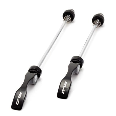 XLC Blocage Rapide QR-L02 Roues Avant/Arrière Alu/Chromo Noir
