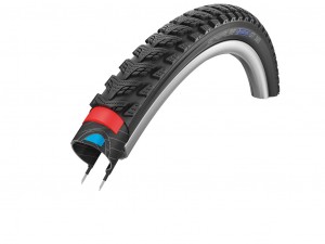 [ECOX135468] Schwalbe Pneu Marathon GT 365 HS475 D. 28x1.40"37-622 noir+RT,Dual G.FourS.Per. (Noir)