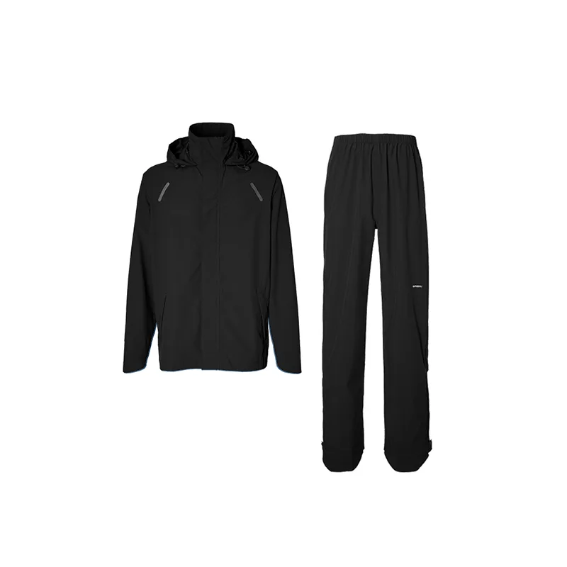 Basil Hoga ensemble de pluie unisex Noir — vélo électrique