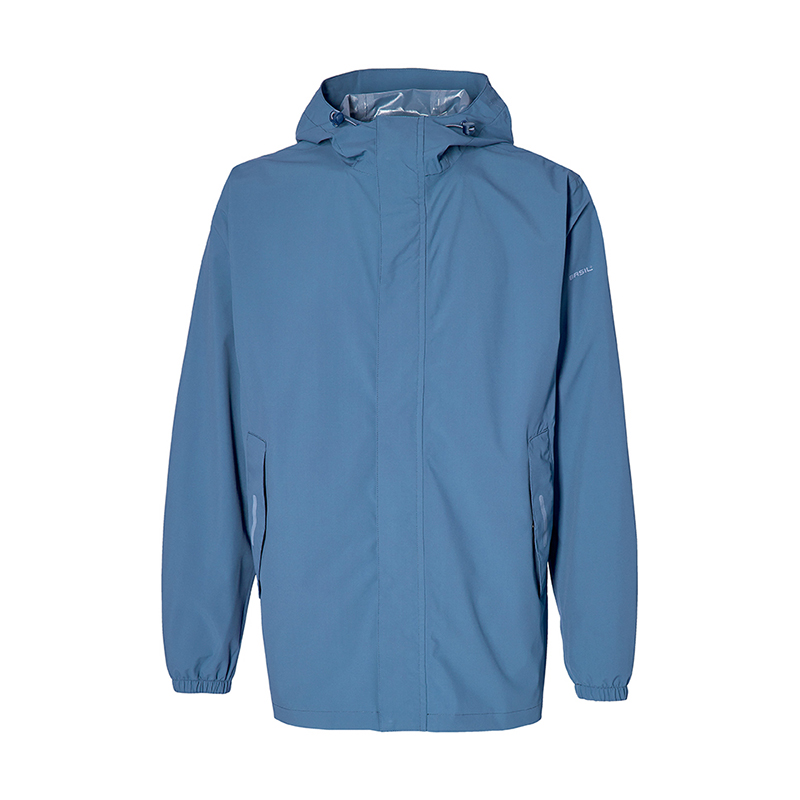 [ECOX162788] Basil Hoga veste de pluie unisex Bleu horizon S