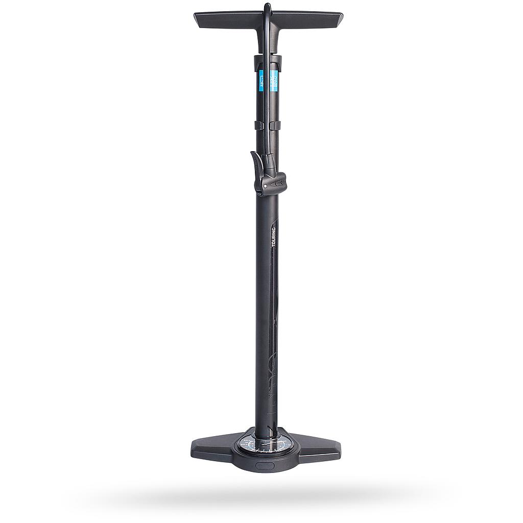 Pompe à vélo Touring Cylindre Acier avec Manométre
