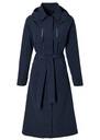 BASIL TRENCH MOSSE FEMME BLEU