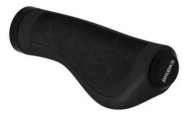 Brooks poignées Ergonomic Rubber Grips 130/130mm — vélo électrique