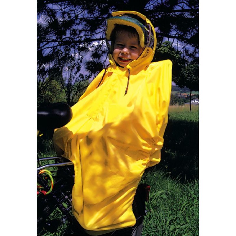 Hock Rain-Bow - Cape de pluie uni jaune pour enfant
