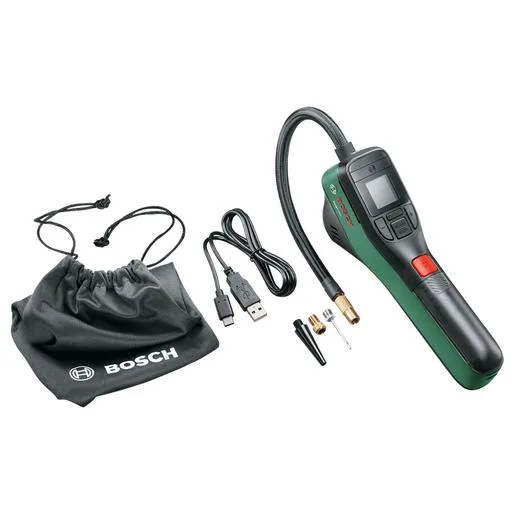 BOSCH POMPE ELECTRIQUE RECHARGEABLE EASYPUMP 10.3 CAR AVEC ÉCLAIRAGE LED — vélo électrique
