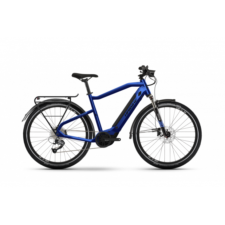 [ECOX184218] Haibike Trekking 4 High - Bleu, taille M (S, Bleu, 500 Wh)