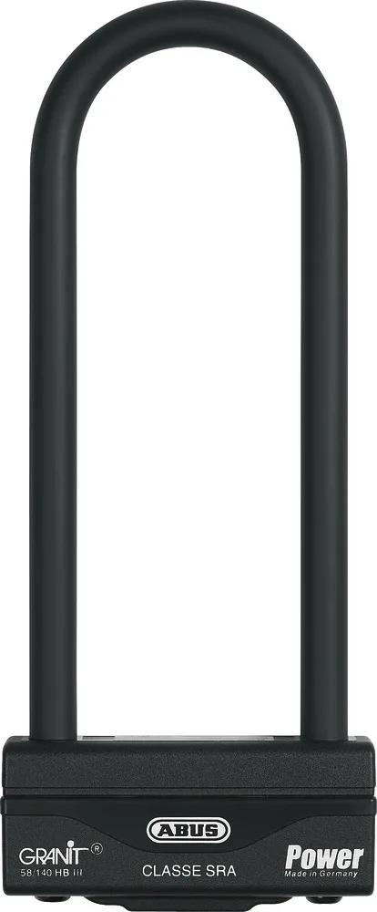 Abus Antivol U Granit Power 58 - classe SRA — vélo électrique