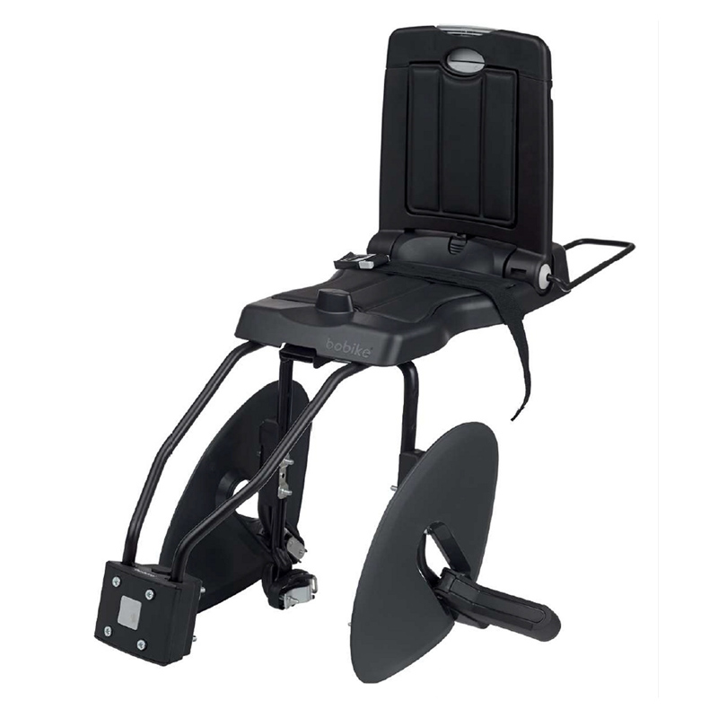 Siège passager PORTE-BÉBÉ BOBIKE JUNIOR CLASSIC PLUS AU CADRE NOIR