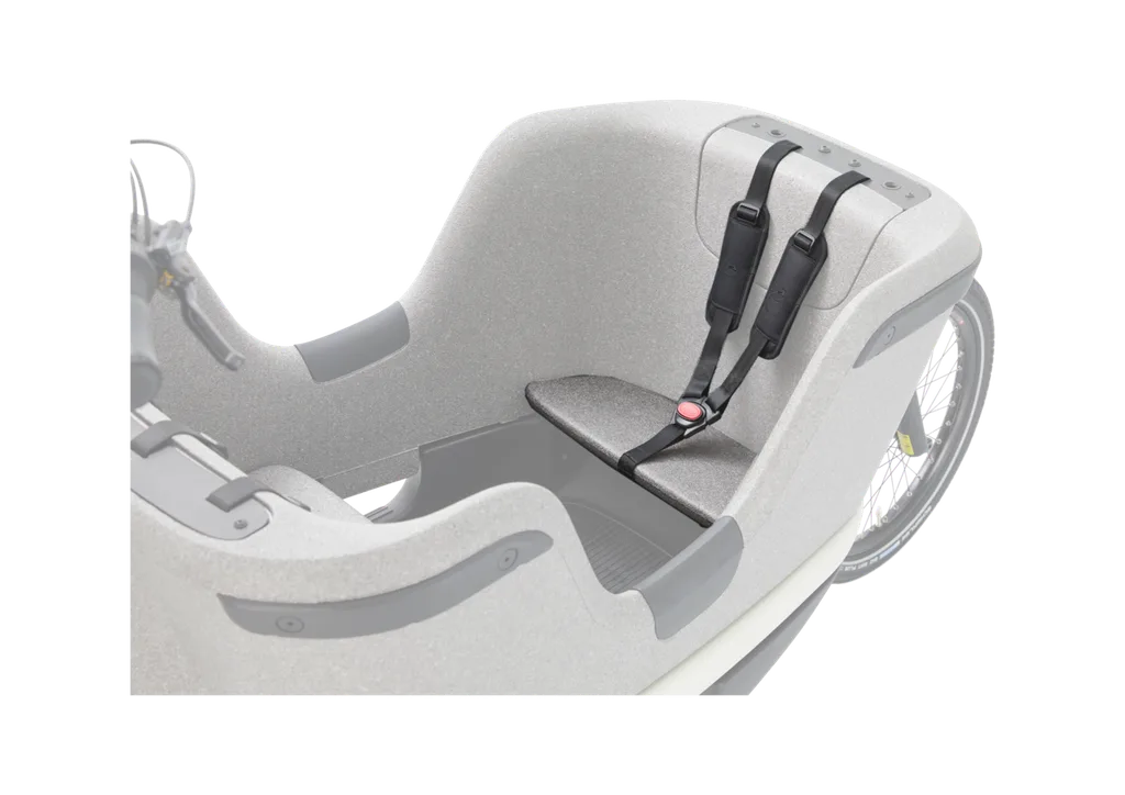 Gazelle Set siège avant pour makki Gris — vélo électrique