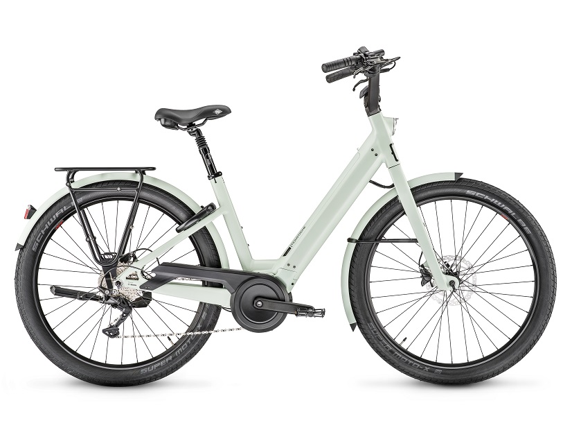 Vélo Électrique Urbain Moustache Lundi 27.3 - Smart System (2024) - Vert
