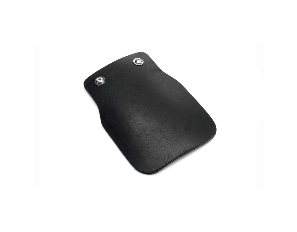 [ECOX272280] BENNO Garde-boue cuir - noir