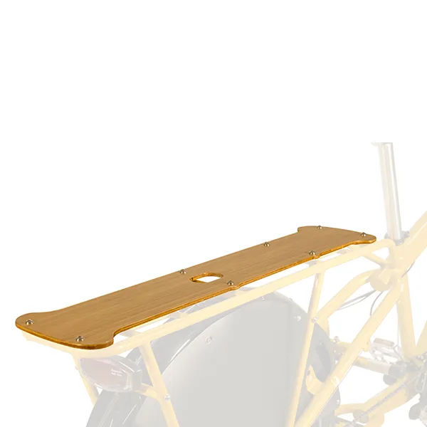 Plateforme Bamboo Deck pour vélos cargo Yuba Mundo — vélo électrique