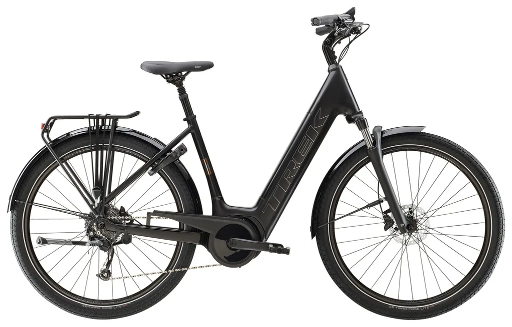Trek Verve+ 3 Lowstep Smart System - Noir, 400Wh, taille S et M — vélo électrique
