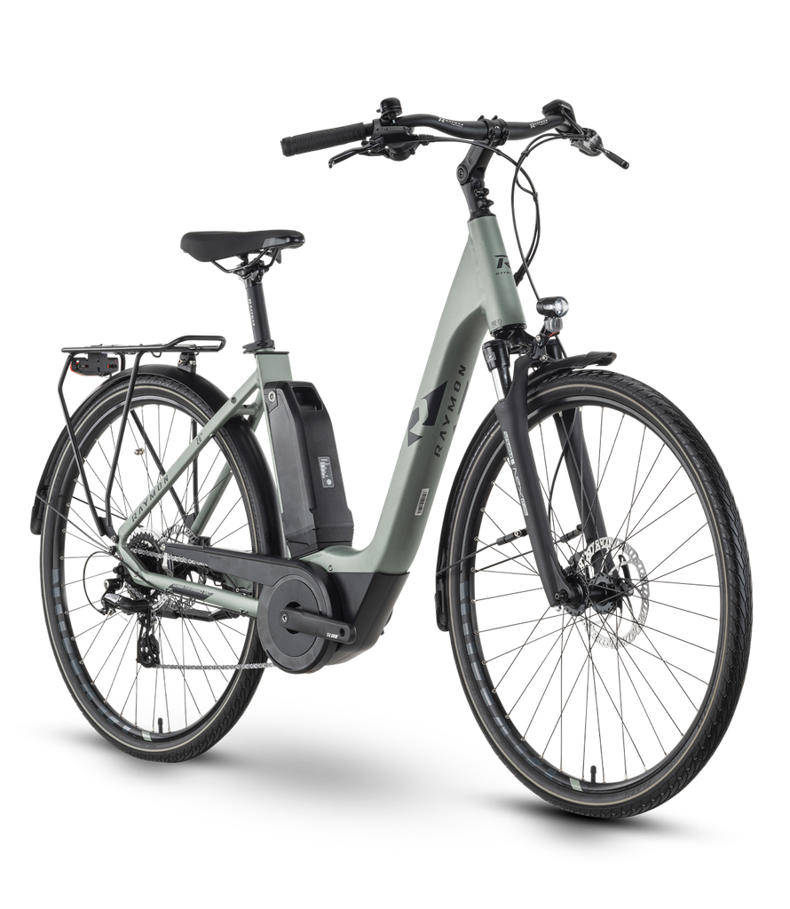 [ECOX284583] R Raymon CityRay E 1.0 - taille S/28" (M, Vert, 400 Wh)