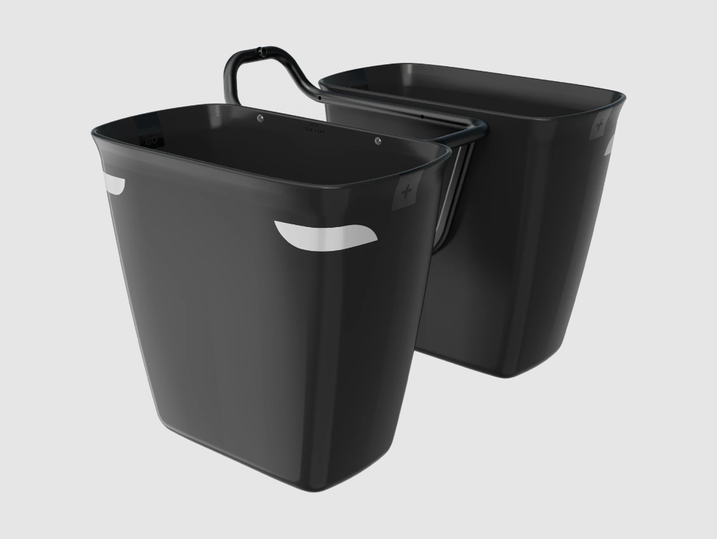 [ECOX285662] Kit sacoches et porte-bagage avant pour Trek Fetch+ 2 (Bleu)