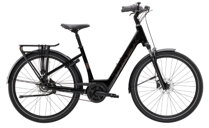 Trek District+ 2 Belt Lowstep - Smart System — vélo électrique