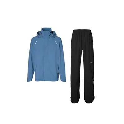Basil Hoga ensemble de pluie unisex Bleu horizon — vélo électrique