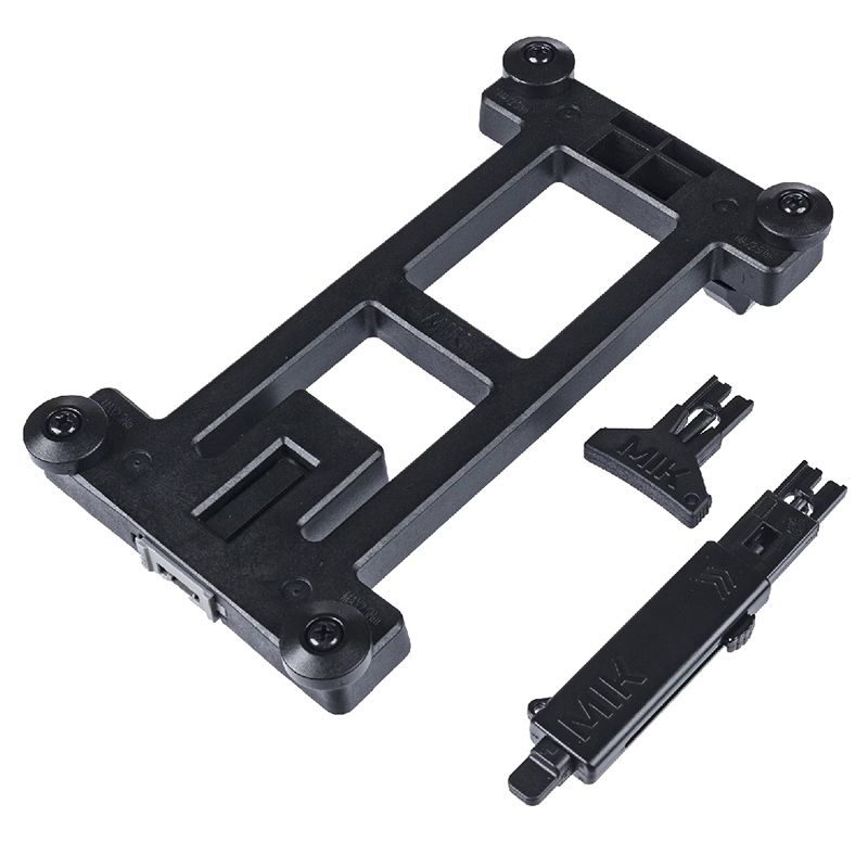 Basil Plaque Adaptateur "MIK 2.0", verrouillable (12x3x21cm)