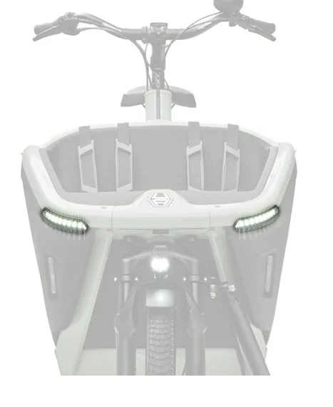 Urban Arrow FamilyNext design LED lights — vélo électrique