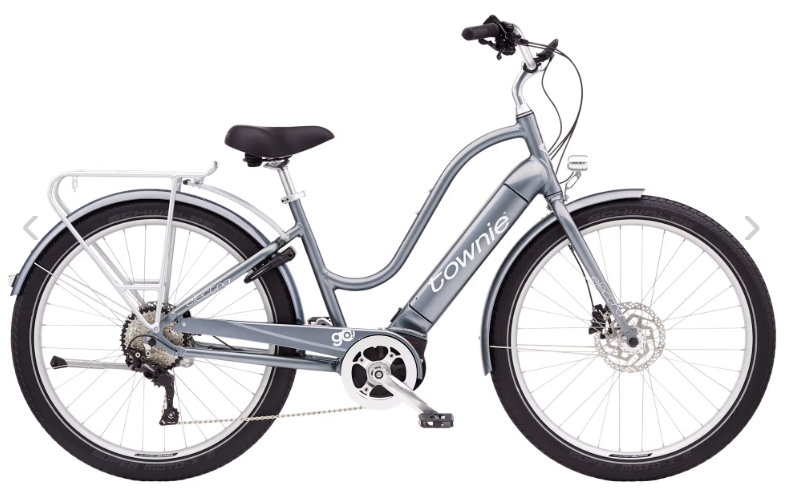 [ECOX293972] Electra Townie Path Go! 10D Step-Thru (Unique, Gris, 500 Wh)