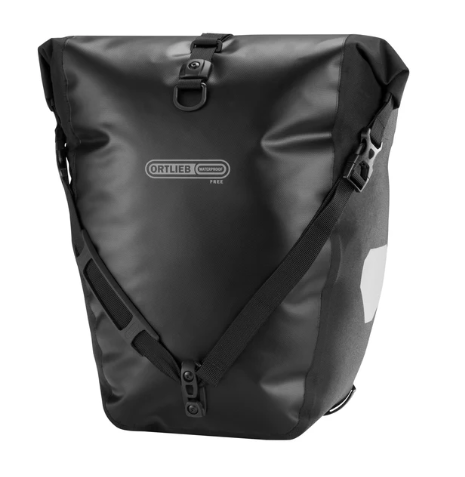 [ECOX294163] Ortlieb Sacoche Back-Roller Free Single (Noir, 20, QL2.1)