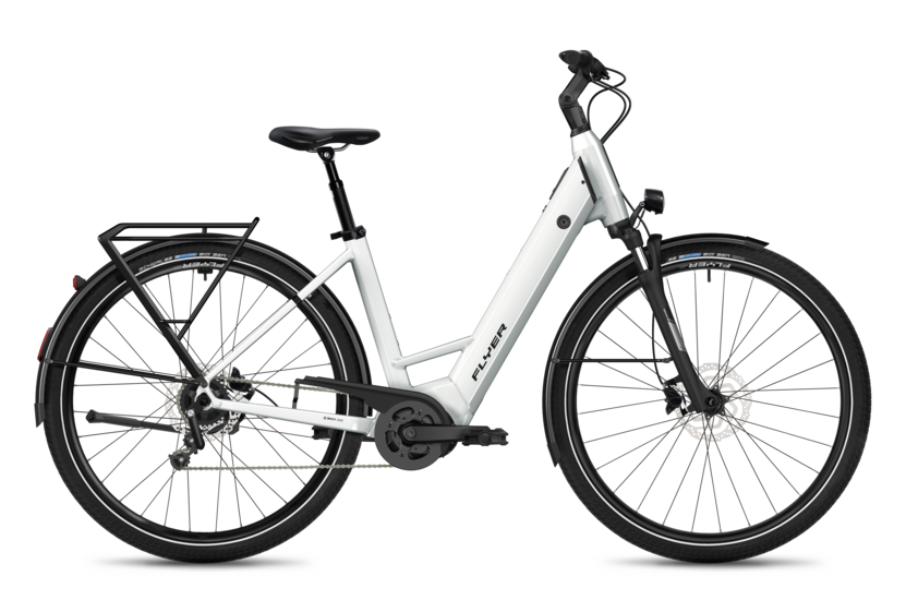 [ECOX294330] Flyer Gotour EL 3.40 - cadre ouvert (M, Blanc, 625 Wh)