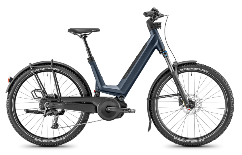 [ECOX296500] Moustache Xroad 4 FS (S, Bleu, 600 Wh, Sans porte-bagages)