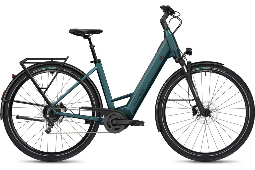 Vélo Électrique Flyer Gotour EL 3.20 Enviolo - cadre ouvert