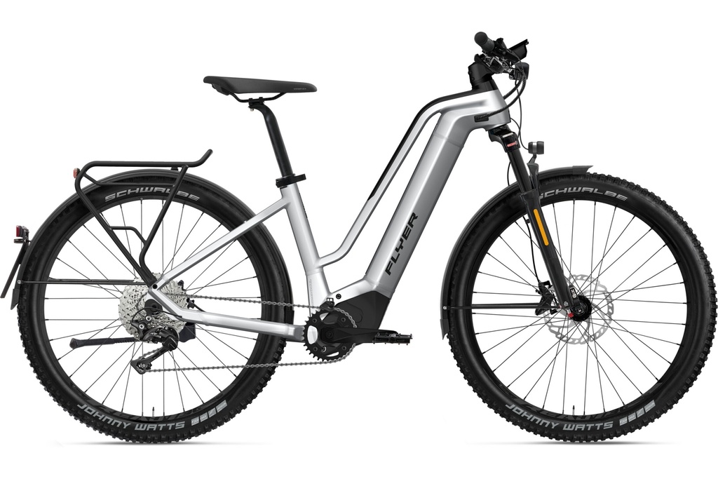 [ECOX297932] Flyer G2 Goroc2 6.30 HS EU cadre trapèze (S, Gris, 750 Wh)